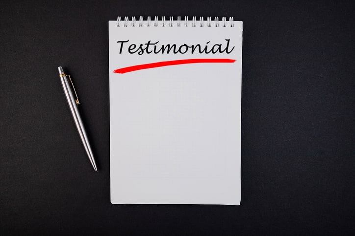 testimonial