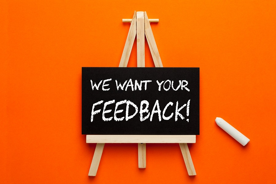 We Want Your Feedback